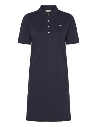 GANT | Shield Ss Pique Polo Dress | S