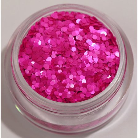 Kynsien glitter - Hexagon - Purppura (matta) - 8ml - Glitter