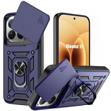 Cover til Xiaomi 17, Stødabsorberende med Kamera Beskyttelse mod Ridser - Marineblå