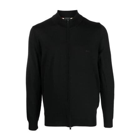 Hugo Boss Zip-throughs , Zwart , Heren , Maat: 3XL Hoodies & sweatvesten
