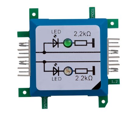 ALLNET 125694 Led Blue, Green