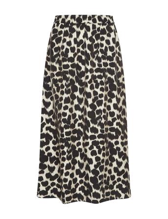 Mschottelie Karalynn Hw Skirt Aop Brown MSCH Copenhagen