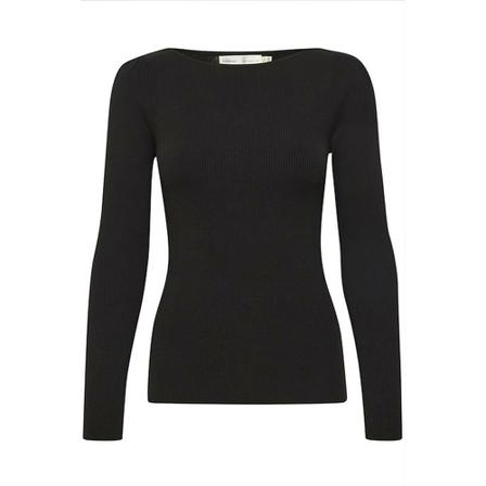 InWear, Long Sleeve Tops Zwart, Dames, Maat:XS,Katoen