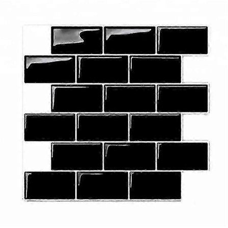 3D Seinätarrat Tiiliseinäpaperi Laatta keittiön kylpyhuoneen taustalevyyn Aunty-Tile 30x30Cm