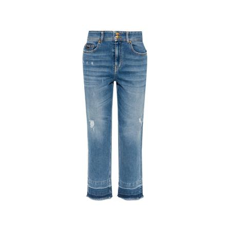 Versace Jeans Couture Jeans with raw edges Blå, Dame, Størrelse: W25