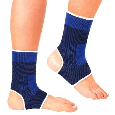 Ankelstøtte forhindrer og behandler skader (2-pakning)