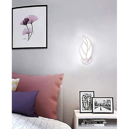 LED Vegglampe Bladformet Moderne Metall Akryl Soverom Gang