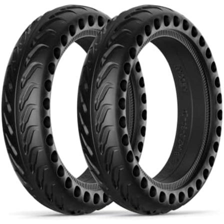 Solid Gummidäck 8,5 Tum För Xiaomi M365/ Pro 2pcs