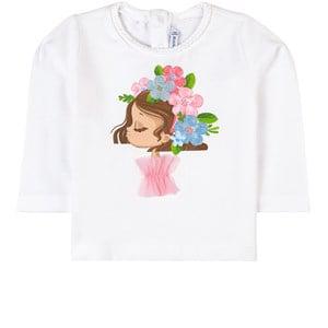 Mayoral White T-shirt 18 Months - Tops - 18 months - White - Mädchen