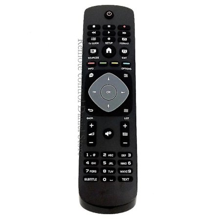 Ersättningsfjärrkontroll 398GR8BD1NEPHH för Philips TV-fjärrkontroll 398GR08BEPHN0006CR 47PFH4109/88 32PHH4009 4