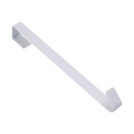 Kranseophæng til hoveddør Metal over dør Kranseholder Krog til juledekorationer Hvid