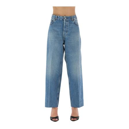 Haikure, Wide Jeans Blauw, Dames, Maat:W28