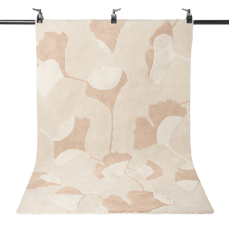 Åhléns Home Mönstrad matta HENNY Ilse 200x300 cm Mattor Beige