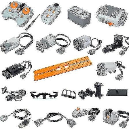 Moc Tekniset Osat Tehotoiminnot Moottori Monitoimityökalu Servo Juna Moottori Pf 8293 8883 Malli Yhteensopiva Kaikkien Merkkien Rakennuspalikoiden 