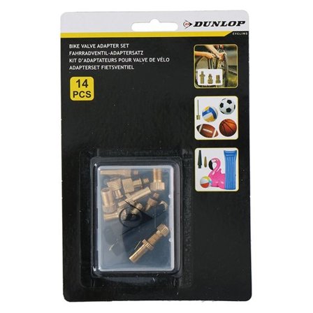 Ventiladaptrar / Ventilset 14st - Perfekt för Bollar och cykeldäck