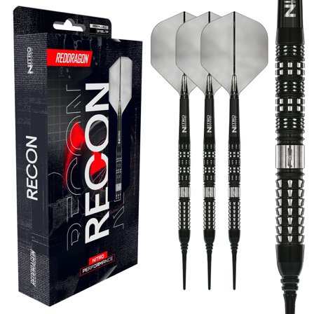 Red Dragon Darts Recon - Soft Tip Parallel Darts 18g