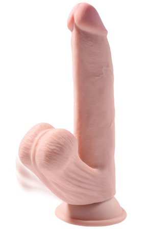 King Cock 3D Schwingende Hoden 24,5 cm