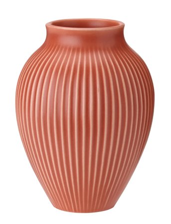 Knabstrup Keramik Knabstrup Vase H 20 Cm Coral - Coral - 20 CM