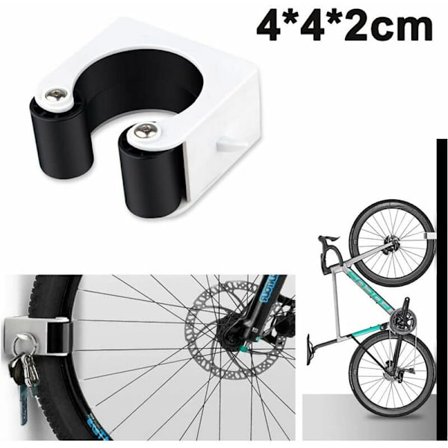 Polkupyörän pysäköintiklipsi seinäkiinnitys MTB-maastopyörä pystysuora säilytystelinepidike