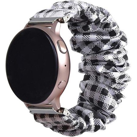 Passar för Samsung Galaxy Watch Active 2 40 mm/ 44 mm band Kvinnor Män, Feminin Elastiskt Stretch Tyg Byte Watch Armband Armband Armband Passform