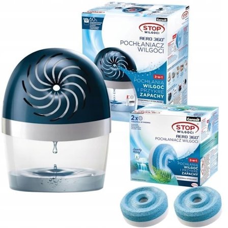 Fuktsugare - Ceresit - Aero 360 - Påfyllning x2 Doft Cascade Mountain