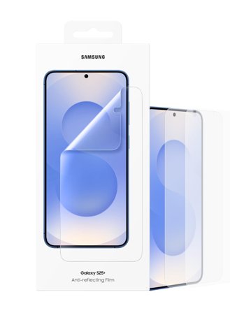 Samsung Galaxy S25+ Anti-reflecting Film skjermbeskytter Super lav refleksjon og utmerket synlighet, ultralyd-fingeravtrykk tilgjengelig