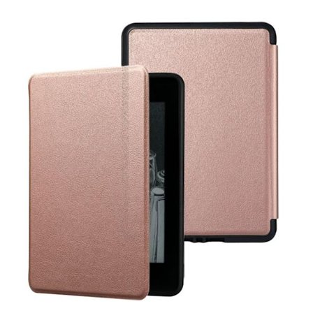 6 tuuman E-Reader Smart Case PQ94WIF Suojakuori ROSE GOLD