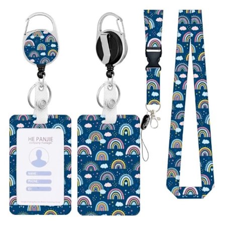 ID Badge Holder Navneskilt Snore Badge Holder med tilbagetrækkelig