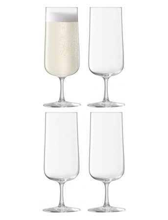 Arc Champagne Flute Set 4 LSA International