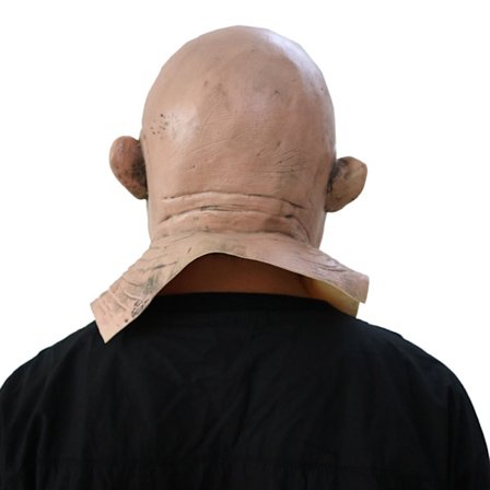 Halloween Skräck Latex Masque Skrämmande Zombie Face Cover Kostym Festmaterial