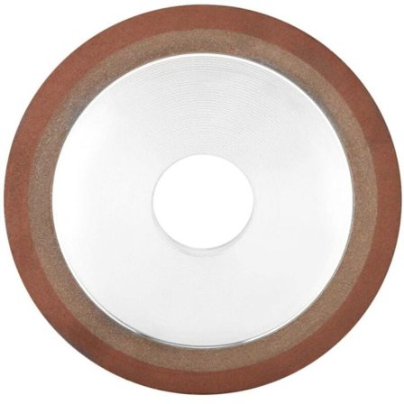 125 mm OD, 32 mm ID Resin Diamantslibeskive, Slibeskive til Slibning og Polering af Hærdet Stål og Sten