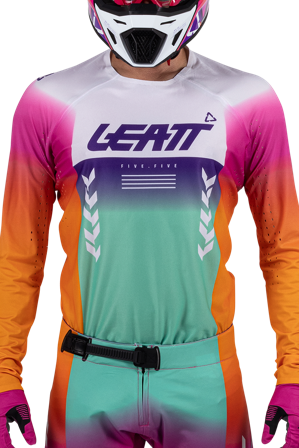 Leatt Moto 5.5 UltraWeld V26 MX Jersey Pinata/Teal M