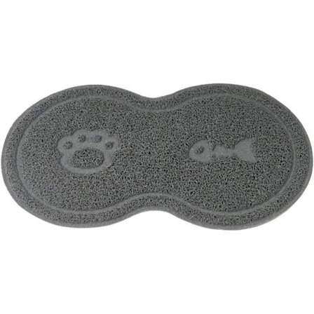 Sklisikker Spisebrikke Katteskålmatte Fôringsmatte Kjæledyrteppe for Katter og Hunder