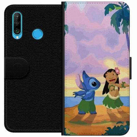 Huawei P30 Lite Plånboksfodral Lilo And Stitch