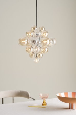 Jotex - ELECTRA (Field Unset) taklampe Ø 52 cm Krom - Kjøp Taklamper hos Jotex