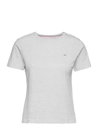 Tjw Soft Jersey Tee T-shirt Top Grå Tommy Jeans