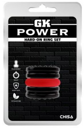 Kjøp Hard-on Rings Set - Penisring | God pris