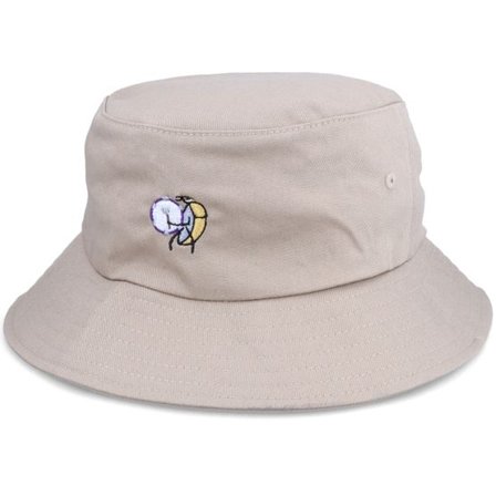 Abducted - Beige bucket Hatt - Tiny Bug Drummer Khaki Bucket @ Hatstore