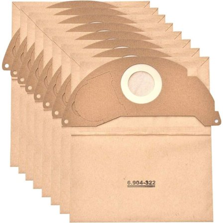 8 st 6.904-322.0 Dammsugarpåse för Kärcher