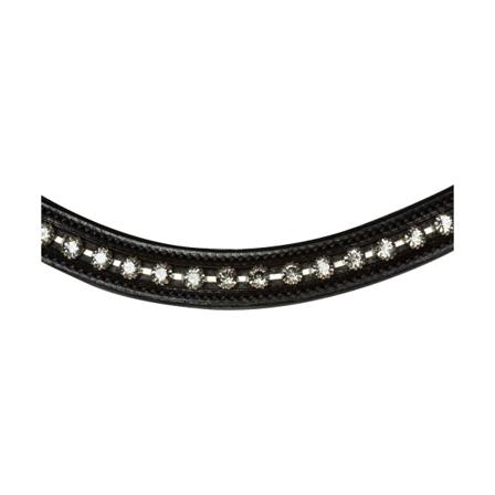 Kieffer Ultrasoft Fashion Snaffle Bridle Cob Black