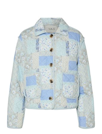 Yaslelou Ls Padded Jacket - D2D Blue YAS