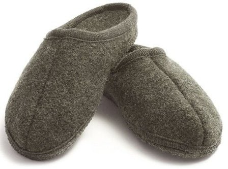 Ulle Original Herre Ulltøfler Moss Green