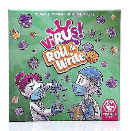 Game Factory Virus brætspil, Virus! Roll & Write udvidelse, Virus Halloween kortspil, Virus 2 Evolution familiespil