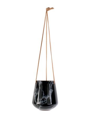 Hanging Pot Skittle Medium Marble Print Home Decoration Flower Pots Sort Present Time