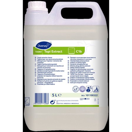 TASKI Rengöringsmedel Tapi Extract 5L - Lyreco - Städ och hygien - Rengöringsmedel - Textil och möbelrengöring