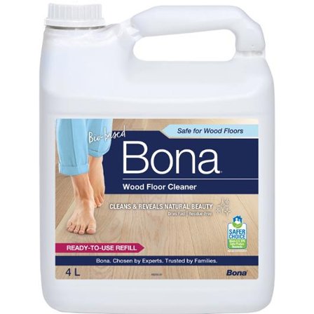 BONA Golvrengöring lackat,vaxat trä 4L - Lyreco - Städ och hygien - Golvunderhåll - Golvrengöring