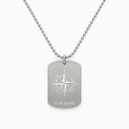 TOM HOPE TM0652 - Necklace Herr (45CM)