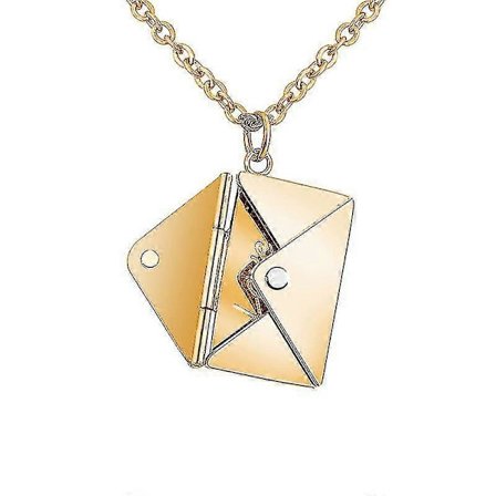 Kærlighedsbrev Kuvert Vedhæng Bogstav Halskæder Til Kvinder Gave