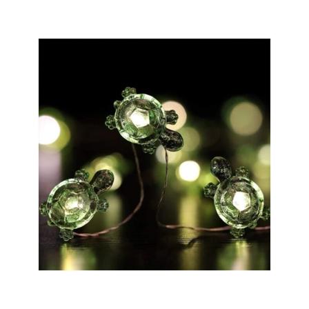 Koristeellinen kilpikonnavalosarja 13ft 40 LED säänkestävä