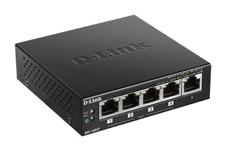 D-LINK DGS 1005P - switch - 5 porter